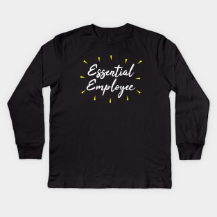 Essential Employee Kids Long Sleeve T-Shirt